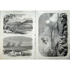 Batterie 1864 Krieg Amercia Howlett James River Virginia