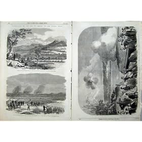 Batterie 1864 d'Amercia Howlett de Guerre James River la Virginie