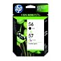 Original HP 56/57 Ink Cartridges Combo-Pack in Retail Packaging