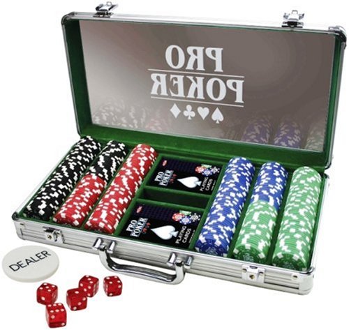 Pro Poker Aluminium Suit Case 300 Chips