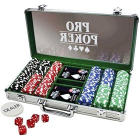 Tactic - 03092 - Poker - Propoker : Mallette M�tal 300 Jetons