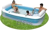 Outdoor Living : Rectangular Party Pool (120'' x 72'' x 30'')