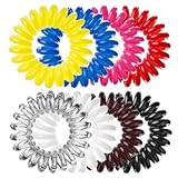 Beau Belle Invisible Traceless Hair Ring and Band -- Ponytail Band Holder -- Hairband -- Hair bobble -- Set of 3