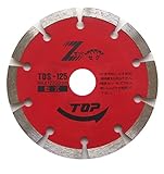 トップ(TOP) ダイヤモンドホイール Zセグ(ゼットセグ) TDS-125