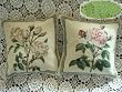 Gorgeous Wool Needlepoint Cushion/Pillow 2pc set 52