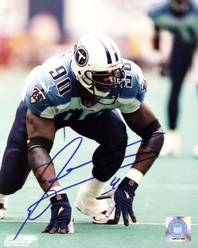 Jevon Kearse Autographed/Hand Signed 8x10 Photo - Tennessee Titans