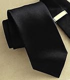 Black Formal Tie Long Length
