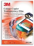 3M OHP Film Laser Colour Copier Economy with Removable Sensing Strip Long Edge Ref PP2280 [Pack of 100]