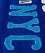Aeropostale Men's Nyc 1987 Times Square Logo Graphic T Shirt Xl Spirit Blue