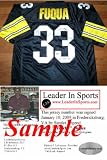 Frenchy Fuqua - Immaculate Reception Signed Jersey - Pittsburgh Steelers