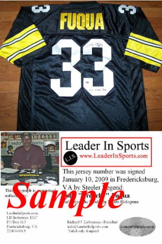 Frenchy Fuqua - Immaculate Reception Signed Jersey - Pittsburgh Steelers