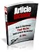 Article Dictator - How to Make Money Online with I