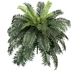 31" Cycas Palm Artificial Tree Silk Plants