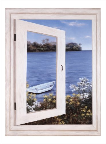 Bay Window Vista I by Diane Romanello poster print,20 in. x 27 in.