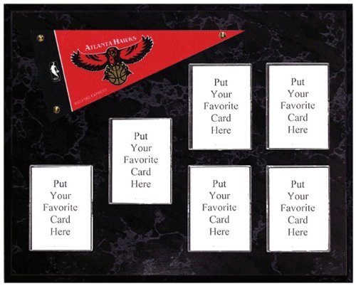 Atlanta Hawks Mini Pennant Plaque (No Cards)