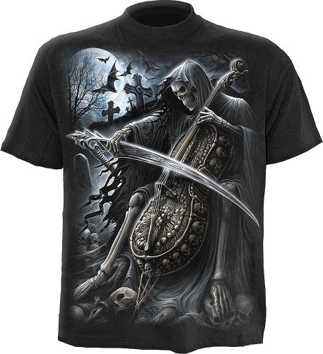 Spiral - Mens - SYMPHONY OF DEATH - T-Shirt Black - L