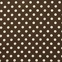 My Baby Sam Mad About Plaid in Blue big brown dot crib sheet-Brown