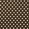 My Baby Sam Mad About Plaid in Blue big brown dot crib sheet-Brown