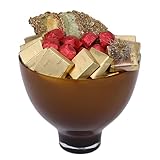 Holiday Style: Holiday Chocolate Arrangement in Gold Vase