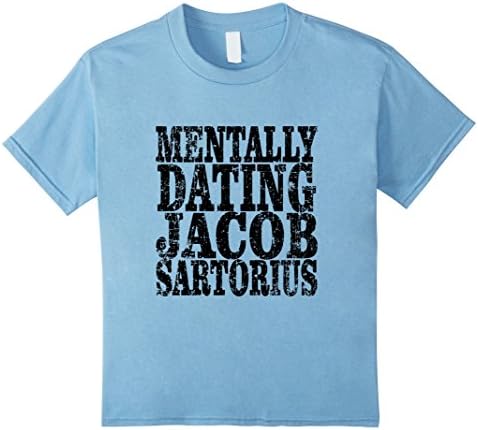 Kids Mentally Dating Jacob Tee Sartorius T-Shirt 10 Baby Blue