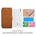 iPhone 6 Case, iPhone 6S Case, TANNC [Screen Protector Included]Flip Leather Wallet Case[Layered Dandy]-[Card Slot] - for iPhone 6 and iPhone 6S - Brown