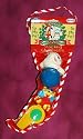 4 Piece Squeek Toy Stocking for Small Dogs
