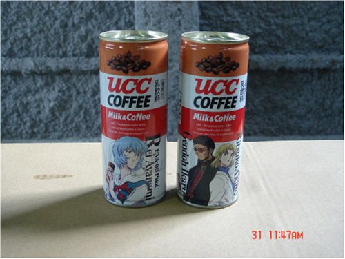 ＵＣＣ　オリジナル　ヱヴァンゲリヲン缶【期間限定生産】　250g缶ｘ30本入り　