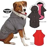 East Side Collection 3-in-1 Eskimo Jacket, Medium, Grey