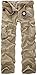 Leward Men's Casual Outdoors Active Military Army Cargo Camo Camouflage Combat Work Pants Trousers (36, Kahki)