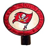 Tampa Bay Buccnaeers Art Glass Night Light