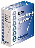 Dynarex 4302 Cotton Tip Applicator 6 N/S 10/10/100(10M)/Case