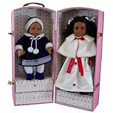 Canvas Doll Trunk Fits American Girl Doll, Bitty Baby and My Twin Dolls