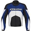 Alpinestars T-GP Plus Air Men's Textile Vented On-Road Racing Motorcycle Jacket - Blue