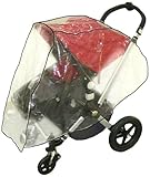 Sashas Rain and Wind Cover for Mutsy 4 Rider, 4 Rider Lite and Transporter Single Stroller