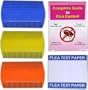 Dog Pet Fine Tooth Combs w/ Flea Test Paper & Complete Guide to Flea Control