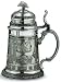 Deutschland German Pewter Beer Stein