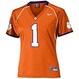 Nike Clemson Tigers #1 Orange Ladies Replica Football Jersey