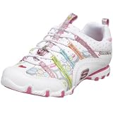 Skechers Bikers Dignity Sneaker (Little Kid/Big Kid),White/Multi,3 M US Little Kid