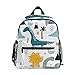 Cute Kids Toddler Backpack Dino Scandinavian Style Children Bag