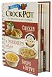 Crock-Pot 3 Books in 1: Chicken Cookbook, 5 Ingredients or Less Cookbook, Soups & Stews Cookbook