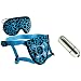 California Exotics / Swedish Erotica Furplay Blue Harnesses Strap-On and Mask Adult Sex Toy Kit