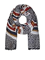 Cosy, Jack & Silky Fular (Azul Marino / Naranja)