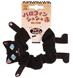 ハロウィンシュシュA 黒ねこ