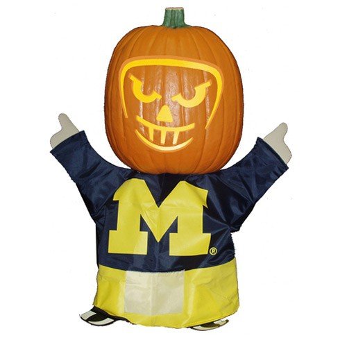 Michigan Wolverines Pumpkin Bumpkin