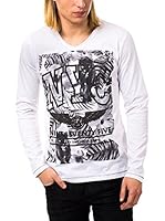 Rivaldi Camiseta Manga Larga (Blanco)