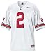 Ohio State Buckeyes Youth #2 White Replica Football Jersey By Nike (M=12-14)