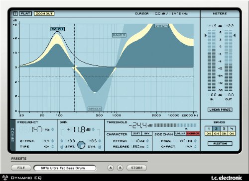 TC Electronic Dynamic EQ 48bit Double Precision EQ