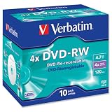 Verbatim DataLifePlus DVD-RW x 10 - 4.7 Go