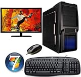 Produkt-Bild: Jugendweihe/Konfirmation Windows 7 USB 3.0 PC Design SET Office / Multimedia MCW PC AMD FX 4100 mit 4x 3,6Ghz, 4GB DDR3 1333 RAM, 500GB HDD, ATI HD3000 Grafik, DVD-Brenner, 5.1 Sound, 21,5" TFT, Maus + Tastatur