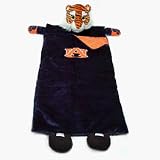 Auburn Tigers 6' Sleeping Bag with Plush Mascot